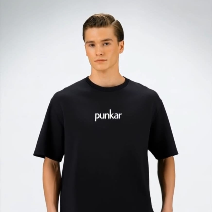 PUNKAR™ Easily Distracted By Plants Oversized Graphic T-Shirt