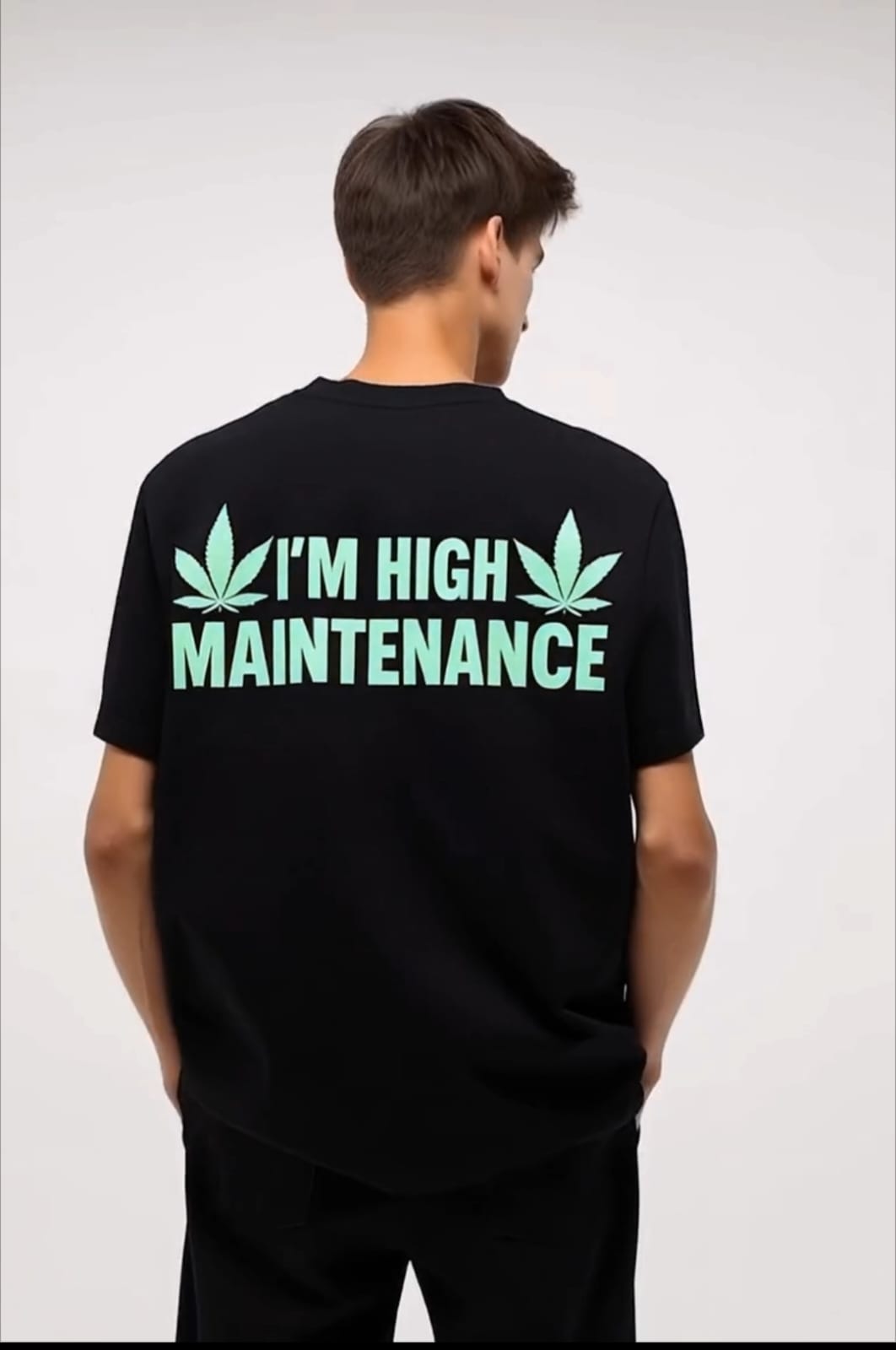 High Maintenance Weed Leaf T-Shirt  Punkar™