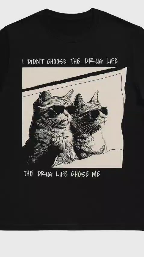 Punkar™ Portal Attitude Graphic T-Shirt – Black